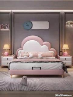 佛山大厂货，高质量仿真皮，实木床边，高密度海绵，带实木床板，全新包装，特价处理 - 邯郸28生活网 hd.28life.com